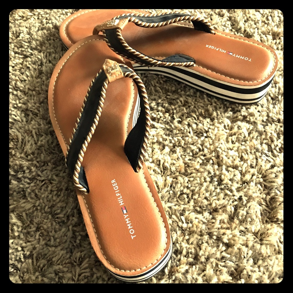 Super cute!!! Tommy Hilfiger Sandals